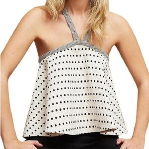 Anthropologie postmark swing halter top NWT